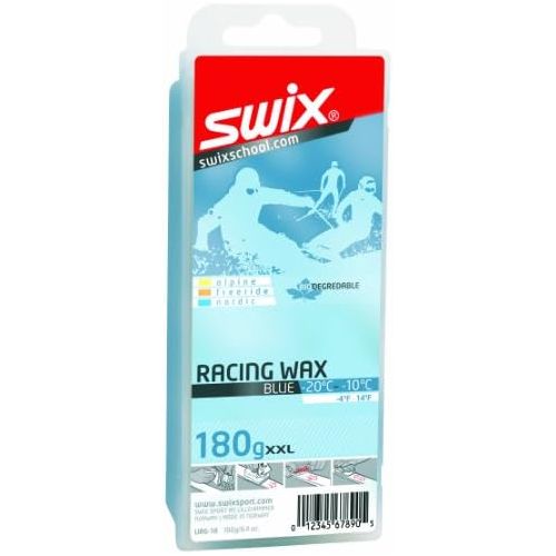  [아마존베스트]Swix Bio Degradable Ski/Snowboard Cold Wax (180g Bar)