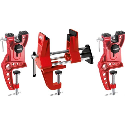  Swix Wide Jumping Freeride Ski Power Pro All Metal 3-Piece 155mm Vise, Red