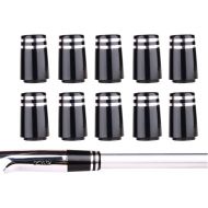 Sword &Shield sports 10pcs New Custom Black Ferrules .355 for Taper Tip Iron Titleist CB MB AP1 AP2