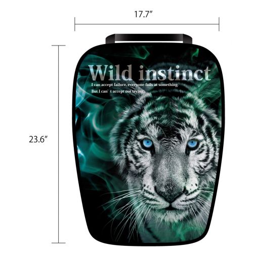  Syaraku&GENESIS Japan 2pcs Tiger Car Seat Covers Back Portion Car Seat Protector Universal Fit Automotive Japan Quality Fast and Furious Lightning Car Styling 28