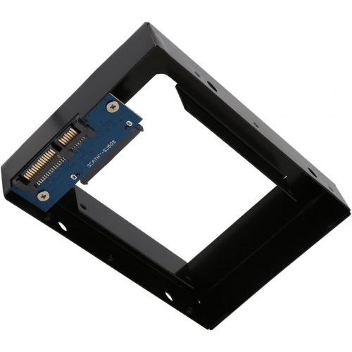  Syba IO Crest IOCrest 2.5 to 3.5 SSD SATA Hard Drive Aluminum Mounting Adapter Converter Kit with SATA Port Components Other SY-ACC25044