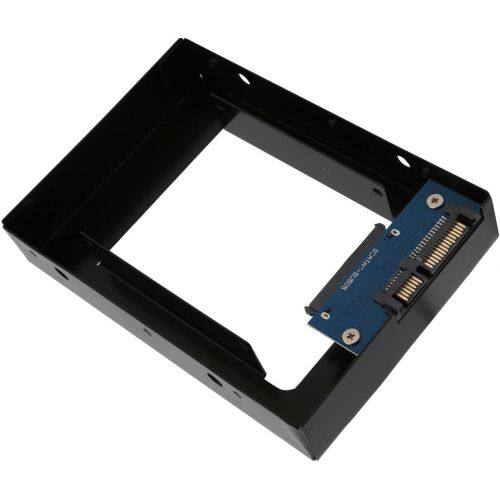  Syba IO Crest IOCrest 2.5 to 3.5 SSD SATA Hard Drive Aluminum Mounting Adapter Converter Kit with SATA Port Components Other SY-ACC25044