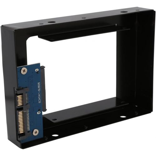  Syba IO Crest IOCrest 2.5 to 3.5 SSD SATA Hard Drive Aluminum Mounting Adapter Converter Kit with SATA Port Components Other SY-ACC25044