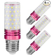 E26 LED Bulbs, 12W LED Light Bulbs Equivalent 100W, 4000K Warm White Light, AC 110-220V, E26 Light Bulbs (4 Pack)