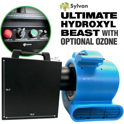  Sylvan Ultimate Hydroxyl UV Beast HX-5000 Hydroxyl Generator with Optional and Adjustable Ozone Blast