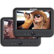 Curtis Sylvania 7-Inch Twin Mobile Dual ScreenDual DVD Portable DVD Player - Play Same or Separate Movies