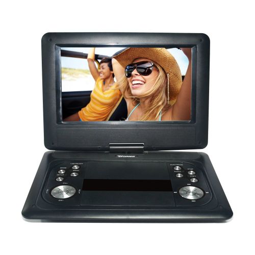  Sylvania 12-Inch Swivel Screen Portable DVD Player with USB and SDMMC for Digital Files