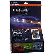 SYLVANIA General Lighting Sylvania 72348 RGBW,Mosaic Starter Light Kit, Three 2-Feet Color Changing LED Strips and Connector Tape Light, Multi Color