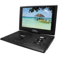 Sylvania Portable 13.3 Inch Widescreen Multi Media DVD Player Ideal for Travel, Road Trips, Plane Rides, Plus 12V Car Adaptor & Remote Control Included