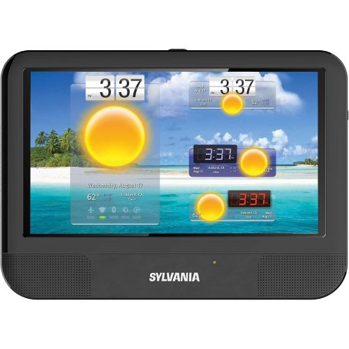  Sylvania SLTDVD9220 3-in-1 9-Inch Touchscreen Tablet, Portable DVD Player and DVD Combo with Android, 1.2GHz Quad Core
