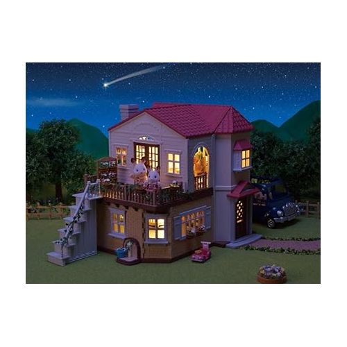  Sylvanian Families 5302 Red Roof Country Home, Multi-Coloured