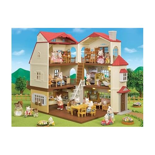  Sylvanian Families 5302 Red Roof Country Home, Multi-Coloured