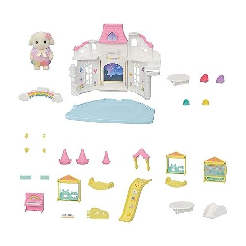  Sylvanian Families - The sunny crib - 5743 - The nursery - Mini Dolls, Black