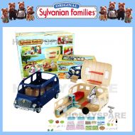 Sylvanian Families NEW SYLVANIAN FAMILIES CARAVAN + BLUEBELL SEVEN SEATER BUS COMBO SET 5045 4699