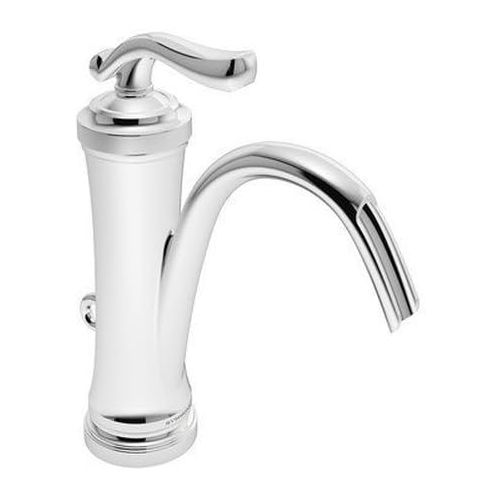  Symmons SLS-5512 Elm Single Hole Single-Handle Bathroom Faucet with Drain Assembly in Polished Chrome (2.2 GPM)