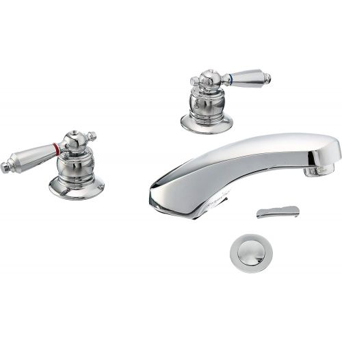  Symmons S-244-2-LAM-1.5 Origins Widespread 2-Handle Bathroom Faucet in Polished Chrome (1.5 GPM)