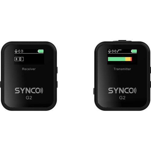  Synco WAir-G2-A1 Ultracompact Digital Wireless Microphone System for Mirrorless/DSLR Cameras (2.4 GHz)
