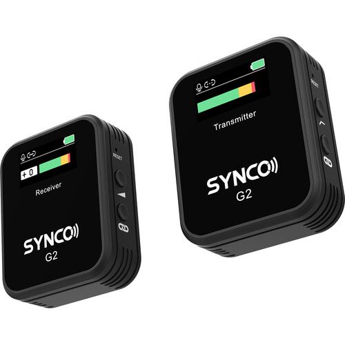  Synco WAir-G2-A1 Ultracompact Digital Wireless Microphone System for Mirrorless/DSLR Cameras (2.4 GHz)