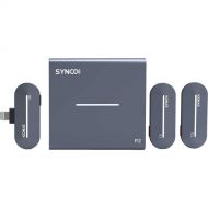 Synco WAir-P2SL 2-Person Wireless Microphone System with Lightning Connector for iOS Devices (2.4 GHz, Stone Blue)