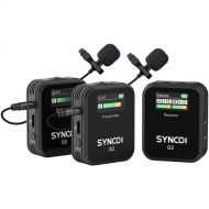 Synco WAir-G2-A2 Ultracompact 2-Person Digital Wireless Lavalier Microphone System for Cameras & Mobile Devices (2.4 GHz)