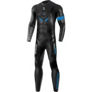 Synergy Triathlon Wetsuit 5/3mm - Men’s Endorphin Full Sleeve Smoothskin Neoprene for Open Water Swimming Ironman & USAT Approved