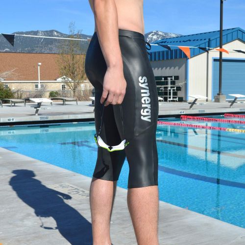  Synergy Triathlon Wetsuit Buoyancy Pants Mens EpicSpeed Neoprene Pants for Open Water Swimming