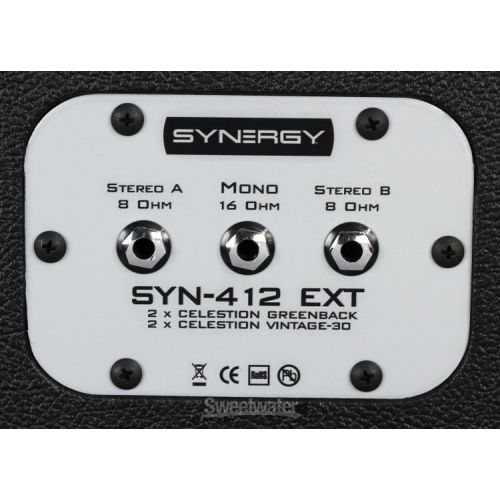  Synergy SYN-412 EXT 4 x 12-inch Extension Cabinet