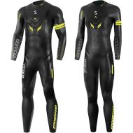 Synergy Triathlon Thermal Wetsuit 5/3mm - Endorphin Full Sleeve Smoothskin Neoprene for Open Water Swimming