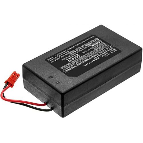  Synergy Digital Remote Control Battery, Compatible with YUNEEC ST10 Remote Control, (Li-ion, 3.7V, 5200mAh) Ultra High Capacity, Replacement for YUNEEC YP-3 Battery