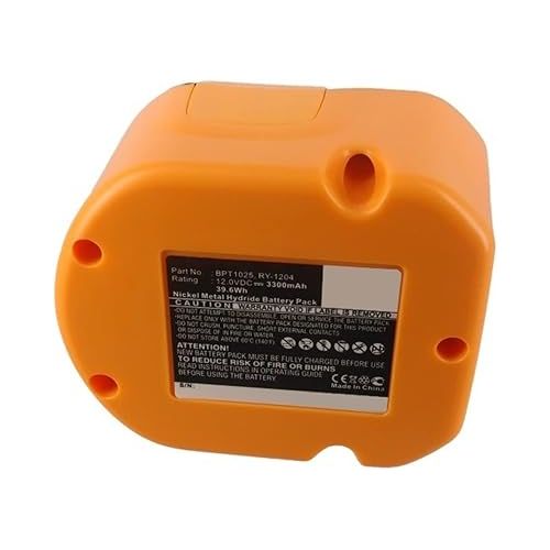  Synergy Digital Power Tool Battery, Compatible with Ryobi B-8286 Power Tool Battery (Ni-MH, 12V, 3300mAh)