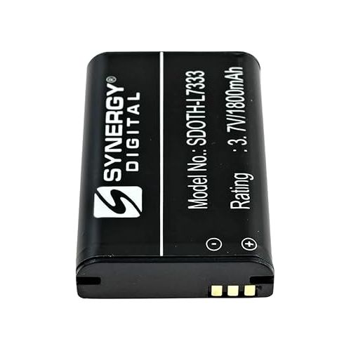  Synergy Digital Recorder Battery, Compatible with Tascam BP-L2 Recorder, (Li-Ion, 3.7V, 1800 mAh) Ultra High Capacity Battery