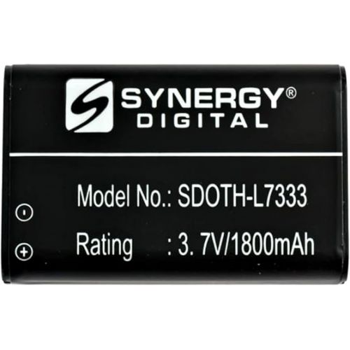  Synergy Digital Recorder Batteries, Compatible with Tascam BP-L2 Recorder Batteries (Li-Ion, 3.7V, 1800 mAh), Set of 2