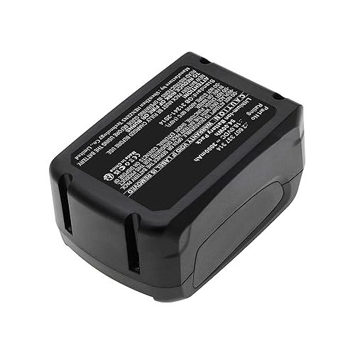  Synergy Digital Gardening Tools Battery, Compatible with Bosch BCS1ALL/03 Gardening Tools, (Li-ion, 18V, 3000mAh) Ultra High Capacity, Replacement for Bosch 2 607 337 314 Battery