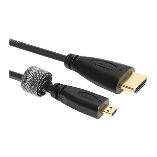  Synergy Digital Camera HDMI Cable, Works with Fujifilm FINEPIX XP140 Digital Camera, 5 Ft. High Definition Micro HDMI (Type D) to HDMI (Type A) HDMI Cable