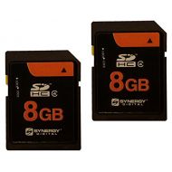 Synergy Digital Nikon Coolpix 4800 Digital Camera Memory Card 2 x 8GB Secure Digital High Capacity (SDHC) Memory Cards (2 Pack)