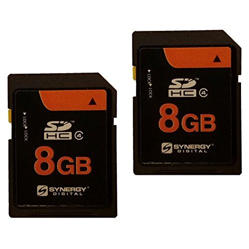  Synergy Digital Nikon Coolpix 4800 Digital Camera Memory Card 2 x 8GB Secure Digital High Capacity (SDHC) Memory Cards (2 Pack)