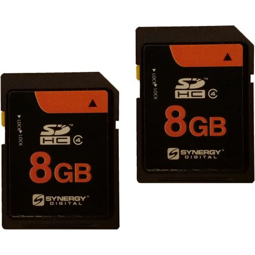  Synergy Digital Nikon Coolpix 4800 Digital Camera Memory Card 2 x 8GB Secure Digital High Capacity (SDHC) Memory Cards (2 Pack)