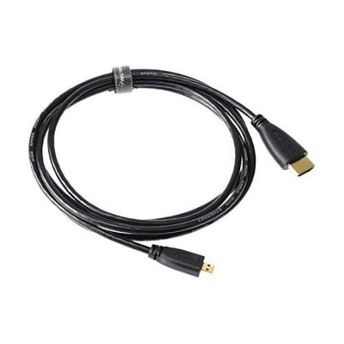  Synergy Digital HDMI Cable Compatible with Nikon Coolpix L840 Digital Camera AV / HDMI Cable 5 Foot High Definition Micro HDMI (Type D) To HDMI (Type A) Cable