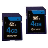 Synergy Digital Panasonic Lumix DMC-FZ18 Digital Camera Memory Card 2 x 4GB Secure Digital High Capacity (SDHC) Memory Cards (1 Twin Pack)