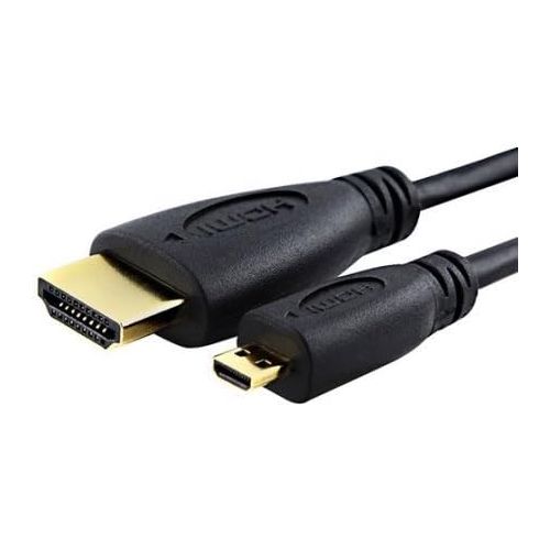  Synergy Digital Panasonic Lumix DMC-ZS100 Digital Camera AV/HDMI Cable 5 Foot High Definition Micro HDMI (Type D) To HDMI (Type A) Cable