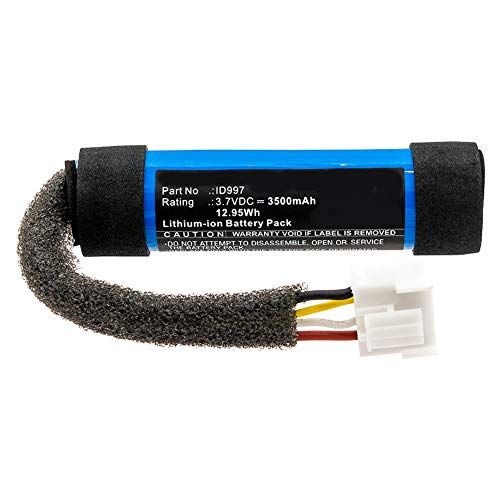  Synergy Digital Speaker Battery, Compatible with Harman/Kardon ID997 Speaker Battery (3.7, Li-ion, 3500mAh)