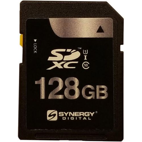  Synergy Digital Camera Memory Card, Works with Polaroid Mint Instant Digital Camera, 128GB Secure Digital (SDXC) Class 10 Extreme Capacity Memory Card