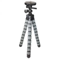 Synergy Digital Digital Camera Tripod, Compatible with Ricoh Theta SC2 4K 360 Digital Camera, Flexible Tripod - for Digital Cameras and Camcorders Approx Height 13 inches
