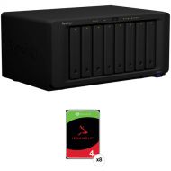 Synology 32TB DiskStation DS1821+ 8-Bay NAS Enclosure Kit with Seagate IronWolf NAS Drives (8 x 4TB)