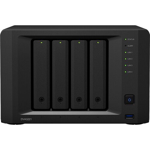  Synology DVA3221 4-Bay Deep Learning NVR