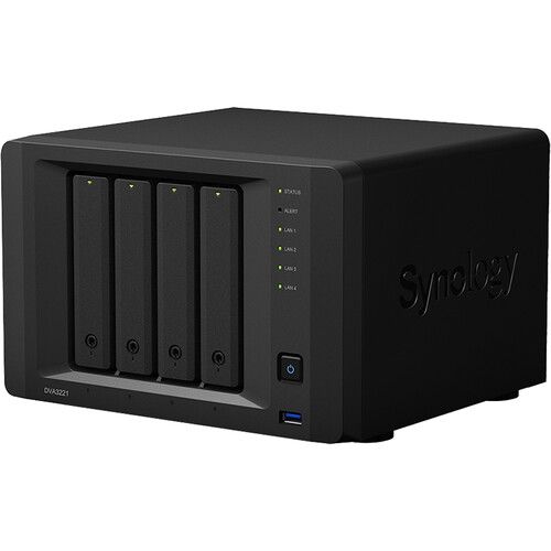  Synology DVA3221 4-Bay Deep Learning NVR