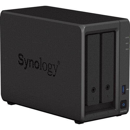  Synology DVA1622 16-Channel 2-Bay Deep Learning NVR (No HDD)