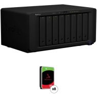 Synology 96TB DiskStation DS1821+ 8-Bay NAS Enclosure Kit with Seagate IronWolf NAS Drives (8 x 12TB)