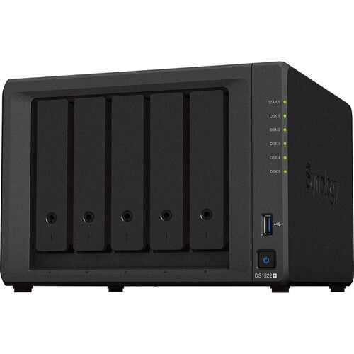  Synology DiskStation DS1522+ 5-Bay NAS Enclosure