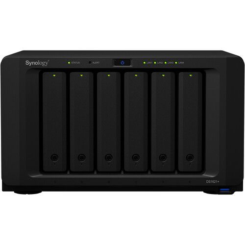  Synology DiskStation DS1621+ 6-Bay NAS Enclosure